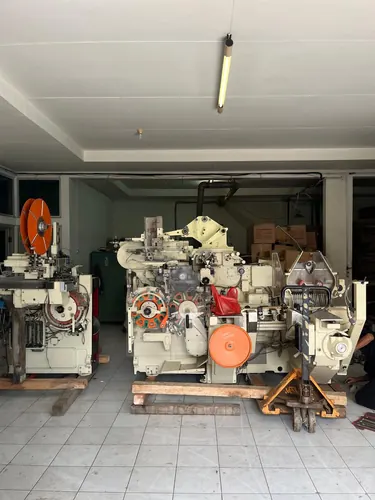 Frame GDX-1 dan unit secondary di workshop sebelum proses rebuild