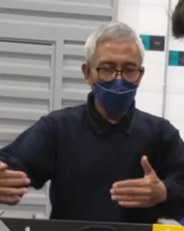 Sunanto, Head of Engineering Aldikarya Intisar, di lokasi proyek di Iran, 2022